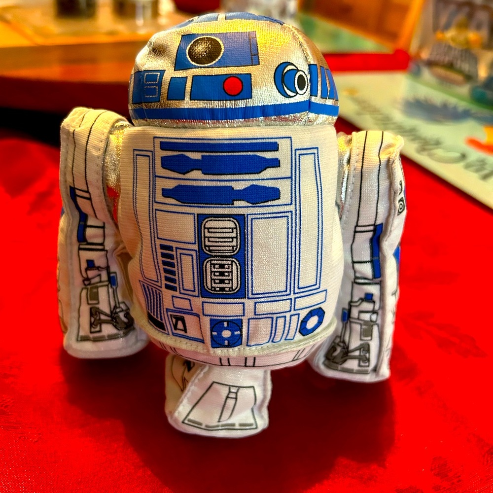 Hasbro Star Wars Battle Buddies R2-D2 Stuffed Plush Toy - 2004 Beanie